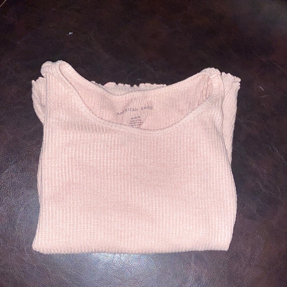 American eagle rubbed baby tee